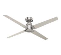 Ventilateur de plafond Cordelia L Nickel avec télécommande Hunter Fans