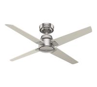 Ventilateur de plafond Cordelia M Nickel avec télécommande Hunter Fans
