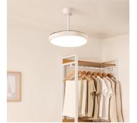 CREATE Ventilateur de plafond WIND CLEAR STUDIO 40W silencieux pales rétractables LED télécommande