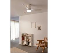 Ventilateur de plafond - Create - Avec lumière - Silencieux - Ø132 cm - Bois