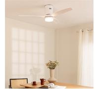 WIND CALM - Ventilateur De Plafond Silencieux 40W Avec Pales Techniques En ABS De Différentes Tailles Télécommande