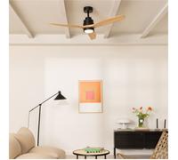 Ventilateur de plafond - Create - Avec lumière - Silencieux - 6 vitesses - Télécommande