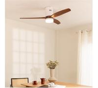 Ventilateur de plafond - Create - Avec lumière - Silencieux - Fonction été/hiver - Ø132cm