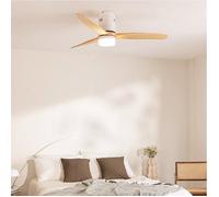 Ventilateur de plafond - Create - Avec lumière - Silencieux - Fonction été/hiver - Télécommande