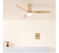 CREATE Ventilateur de plafond WIND CALM – Silencieux 40W, pales ABS tailles variées, télécommande