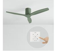 WIND CALM - Ventilateur De Plafond Silencieux 40W Avec Pales Techniques En ABS De Différentes Tailles Sans Lumière
