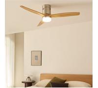 CREATE Ventilateur de plafond WINDCALM NATURAL WOOD M 40W Ø132 cm pales en bois clair télécommande
