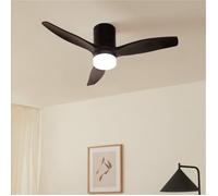 Ventilateur de plafond - Create - WIND CALM - Silencieux - Fonction été/hiver - 6 vitesses