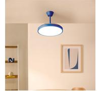 CREATE Ventilateur de plafond WIND CLEAR STUDIO 40W silencieux pales rétractables LED télécommande