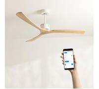 Ventilateur de plafond - CREATE - Modèle XL Ø152 cm - 40W silencieux - 6 vitesses - WIFI + Télécommande