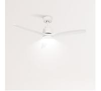 WINDLIGHT WHITE - Ventilateur de plafond 40W DC Reverse avec lumière Multicolore