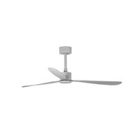 Ventilateur de plafond DC Amelia Gris avec télécommande Gris / Argent / Titane