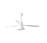 Ventilateur de plafond DC Amelia II Blanc avec LED & télécommande Blanc