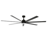 Ventilateur de plafond DC Atlanta II Noir avec LED Lucci Air