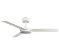 Ventilateur de plafond DC Barth Blanc avec LED Faro