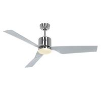 Ventilateur de plafond DC Eco Dynamix II-R WiFi CH LED Chrome / Nickel brossé