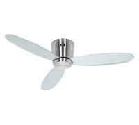 Ventilateur plafond Eco Plano II 112 chromé argent
