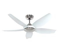 Ventilateur de plafond DC Eco Volare II 116 BN-BL Chrome / Nickel brossé