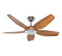 Ventilateur de plafond DC Eco Volare II 116 BN-CH Chrome / Nickel brossé