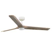 Ventilateur de plafond DC Heywood L Blanc avec LED Faro