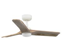 Ventilateur de plafond DC Heywood S Blanc avec LED Faro