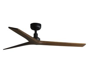 Ventilateur de plafond DC Klim M Noir-Noyer Faro