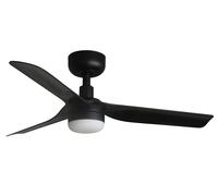 Ventilateur de plafond DC Mini Punt Noir avec LED Faro