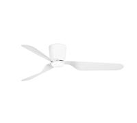 Faro Barcelona Ventilateur de plafond PEMBA 33471n-3 LED blanc avec moteur DC
