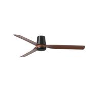 Ventilateur de plafond DC Punt Tub Noir-Noyer Faro