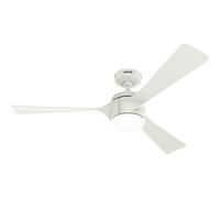 Ventilateur de plafond DC Rosedale Blanc avec LED Hunter Fans