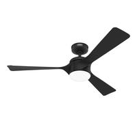 Ventilateur de plafond DC Rosedale Noir avec LED Hunter Fans
