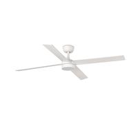 Ventilateur de plafond DC Rudder L-4 Blanc avec LED Faro