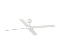 Ventilateur de plafond DC Rudder L-4 Blanc Faro