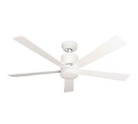 Ventilateur de plafond DC Tibu Blanc 132 cm avec LED Pepeo