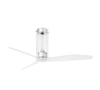 Ventilateur de plafond DC Tube Chrome Faro
