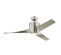 Ventilateur de Plafond Éclairage Télécommande LED Dimmable Umkehrmotor Salon