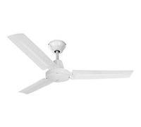Ventilateur de Plafond EDM 33981 60 W 140 cm industriel Blanc Blanc G