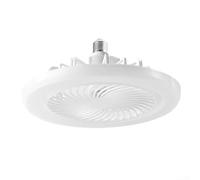 Ventilateur de plafond élégant avec lumière et télécommande, parfait pour créer des environnements confortables (A)