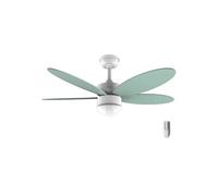 Cecotec Ventilateur de plafond EnergySilence Aero 4260 – Moteur DC – Vert et blanc