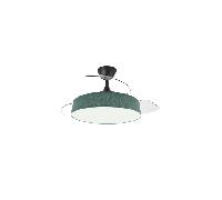 Ventilateur de plafond Fabrilamp boga 72W noir/vert