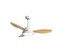 Ventilateur de plafond Fabrilamp hayate 24 W blanc/Beech