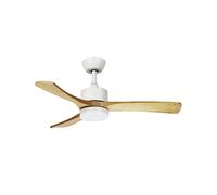 Ventilateur de plafond Fabrilamp hellin 18W blanc