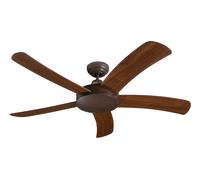 Ventilateur de plafond Falcetto Marron avec télécommande Marron