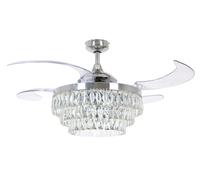 Ventilateur de plafond Fanaway Veil Chrome 122 cm Fanaway