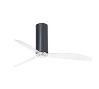 Ventilateur de Plafond - FARO - 32035 - Noir Brillant - Moteur DC - Télécommande Incluse