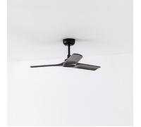 Faro Barcelona – Ventilateur de plafond Heywood – Petit, noir, 6 vitesses