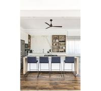 Ventilateur de plafond - FARO BARCELONA - NASSAU FARO 33478 - Marron bois - Moteur DC - Télécommande & inverse