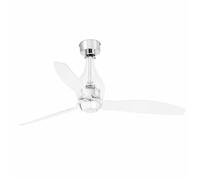 Ventilateur de plafond - FARO - Mini Eterfan - 128 cm - Gris - 6 vitesses - LED