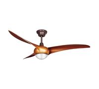 Ventilateur de plafond Forlight Helix - Effet bois - LED 6W 3000K 274lm