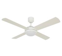 Ventilateur de plafond Futura Eco Blanc 122 cm avec éclairage et télécommande [EEK: A++]